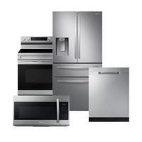 Samsung 4-piece stainless steel package: $5,046