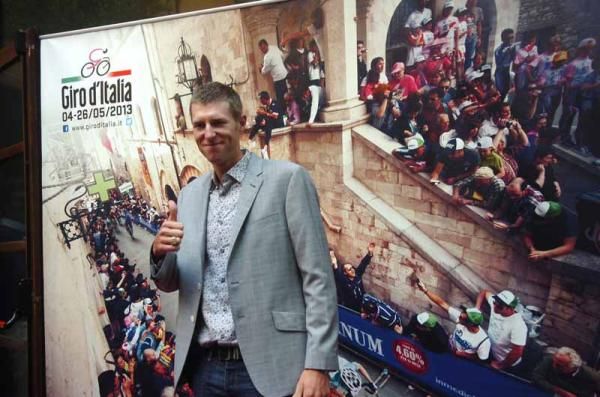 Ryder Hesjedal gives the route a thumbs up