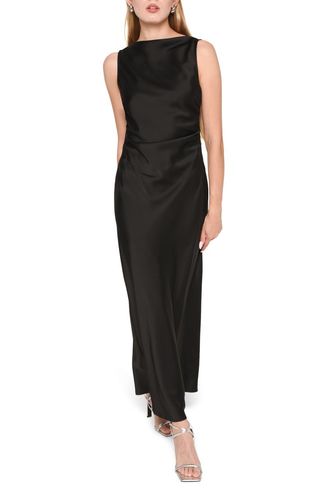 X Jourdan Sloane Bella Satin Dress