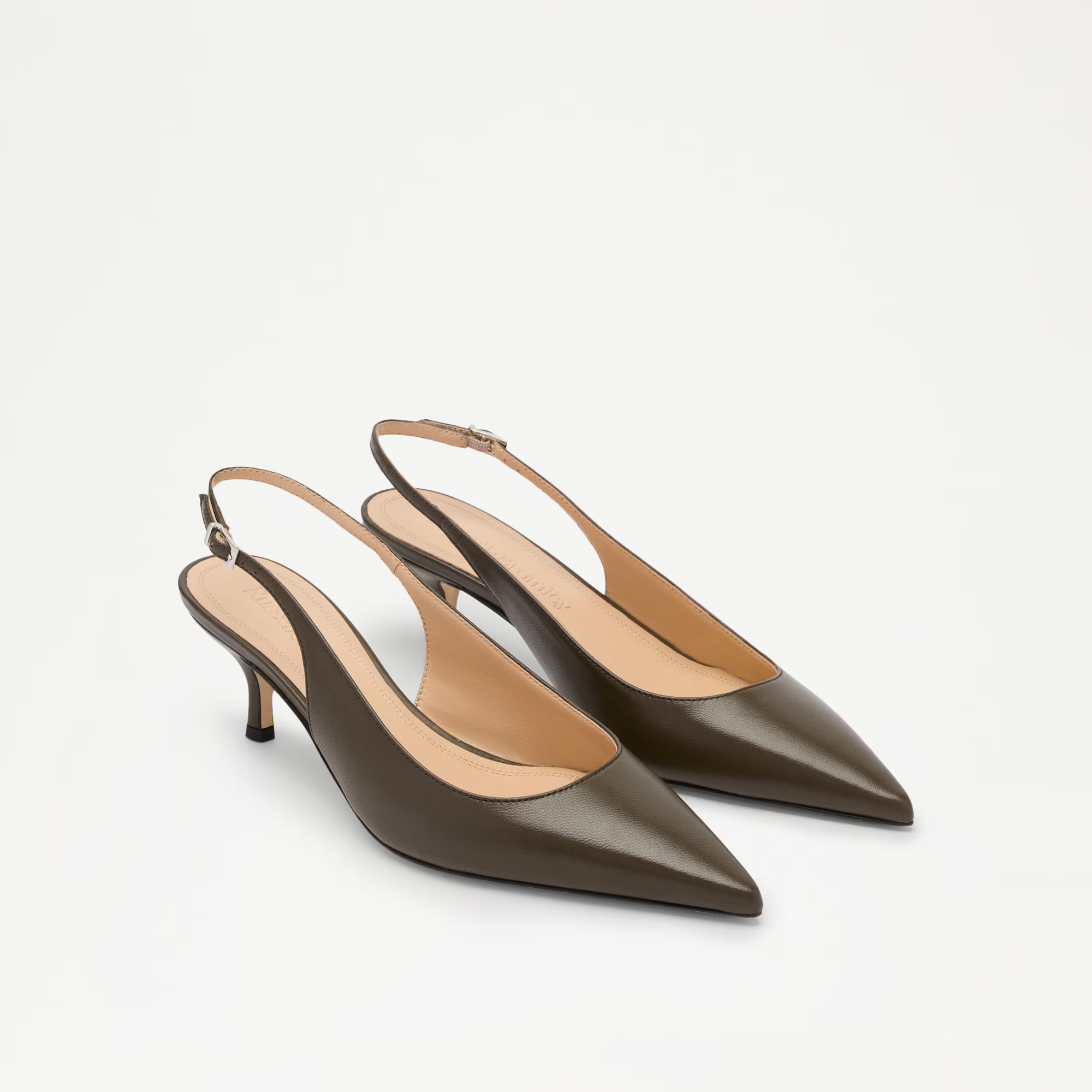 Olive green shoes
