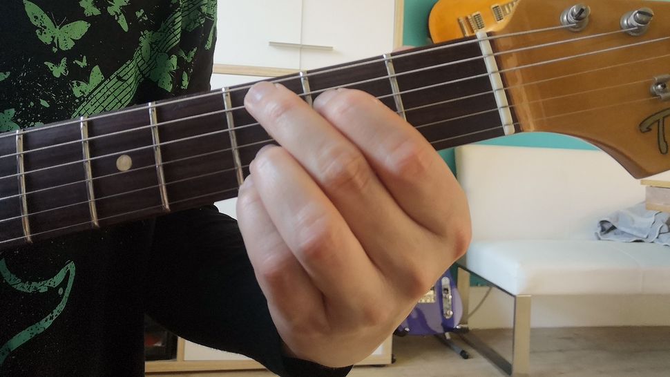 How to Play C Barre Chord on Guitar Stanley Moded1977