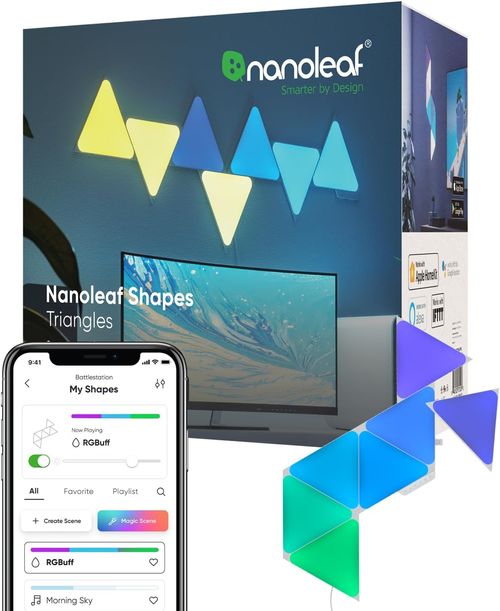 Nanoleaf Shapes Triangles Smarter Kit