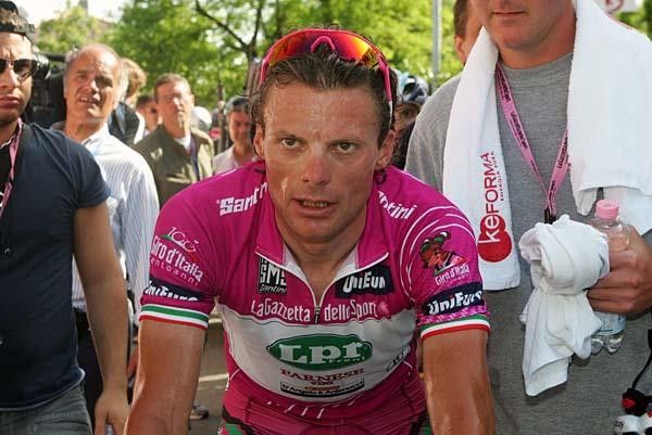 Danilo Di Luca (LPR Brakes) after the stage.