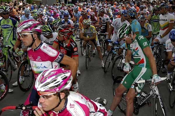 The bunch ready to kick off stage two.