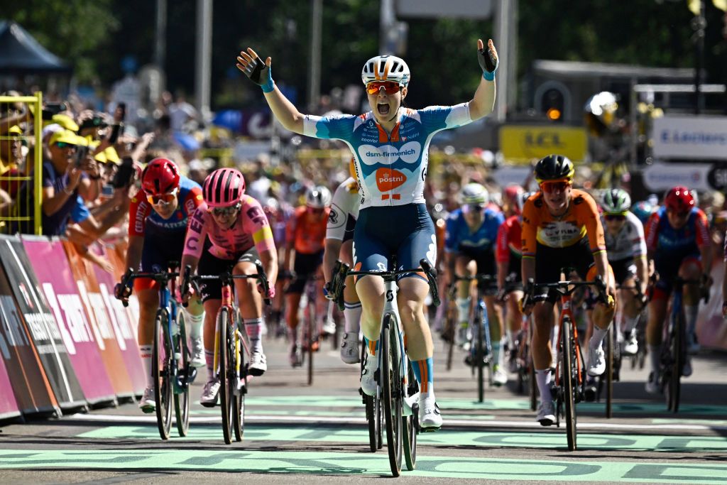 Charlotte Kool struck first at the 2024 Tour de France Femmes