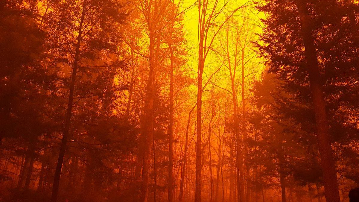 Great Smoky Mountain National Park closed after a wildfire turned into a quickly spreading inferno Monday night (Nov. 28, 2016).