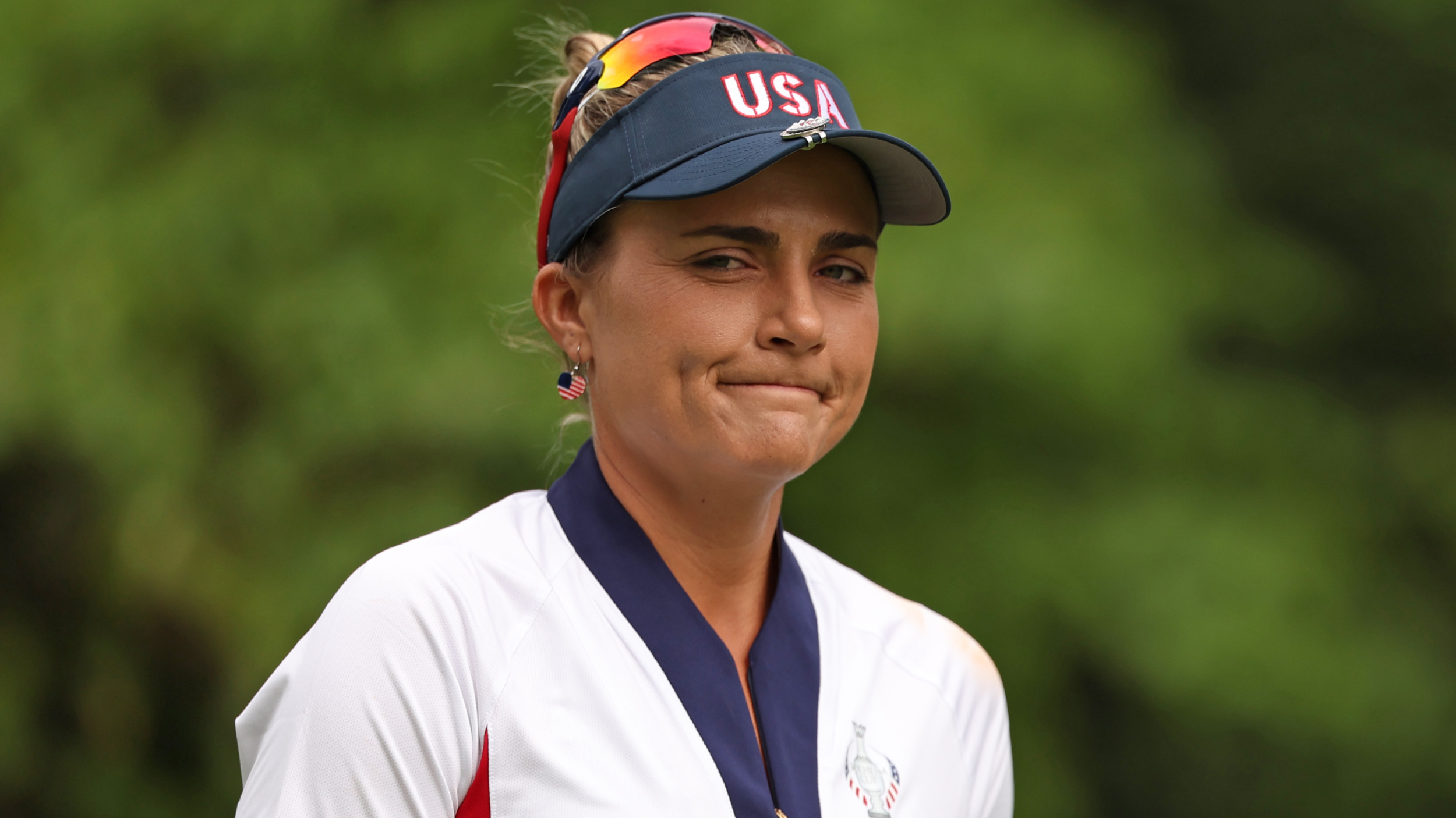 Lexi Thompson at the Solheim Cup