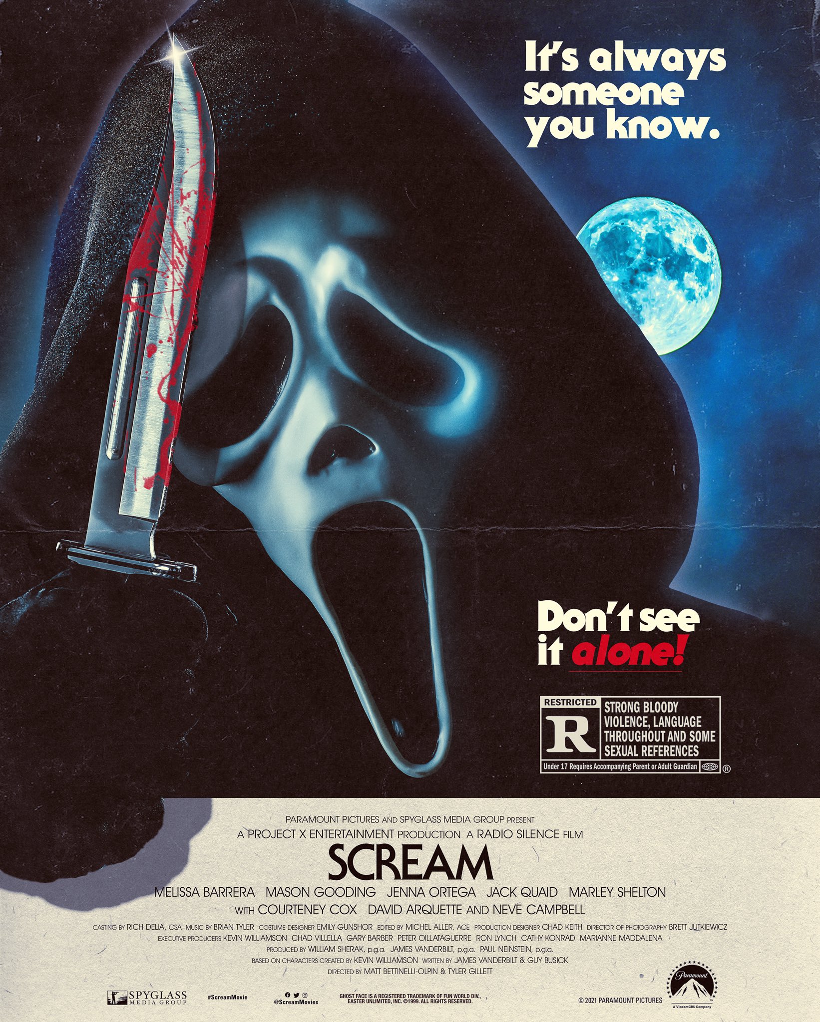 Scarily beautiful Scream movie posters drive the wild