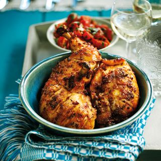 Middle Eastern Spiced Chicken with Tomato Salsa