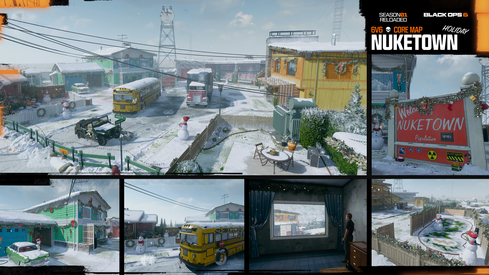 Call of Duty: Black Ops 6 Season 1 screen shots and multiplayer map details.