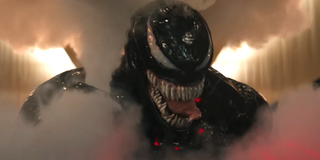 Venom enveloped in smoke