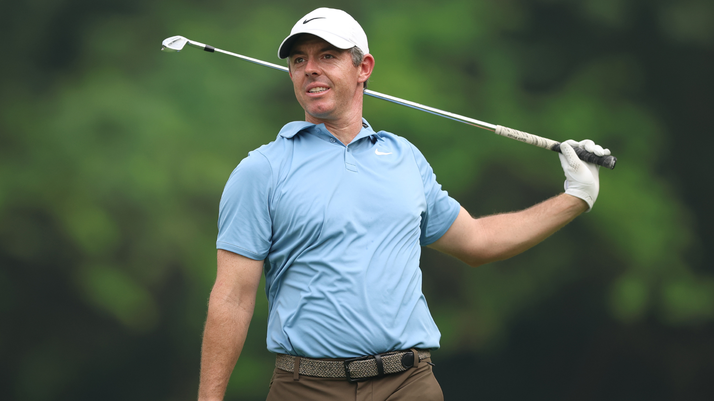 Rory McIlroy at the DP World India Championship