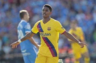 Junior Firpo netted Barca's second goal