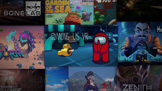 A montage of games funded by Oculus Publishing