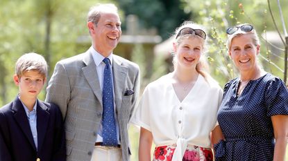 Bagshot Park - Prince Edward, Sophie Wessex, Lady Louise Windsor and James Viscount Severn