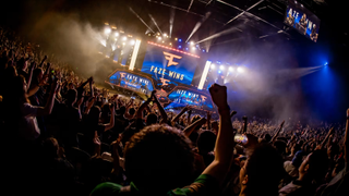 Photo of IEM Sydney 2023 venue after FaZe Clan victory in Counter-Strike 2 tournament