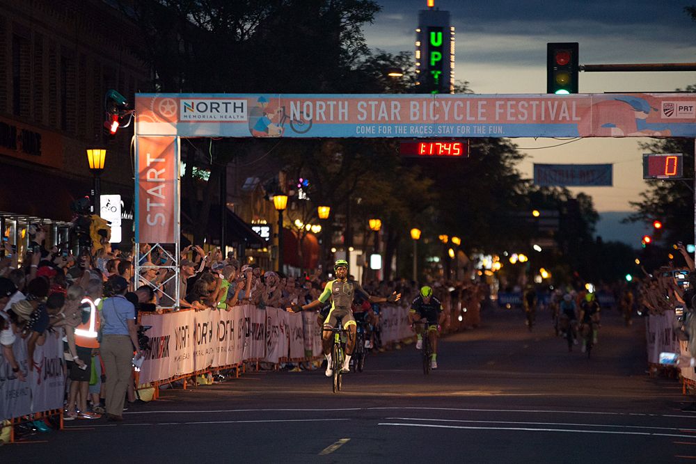 Justin Williams (Cylance) wins the Uptown Criterium
