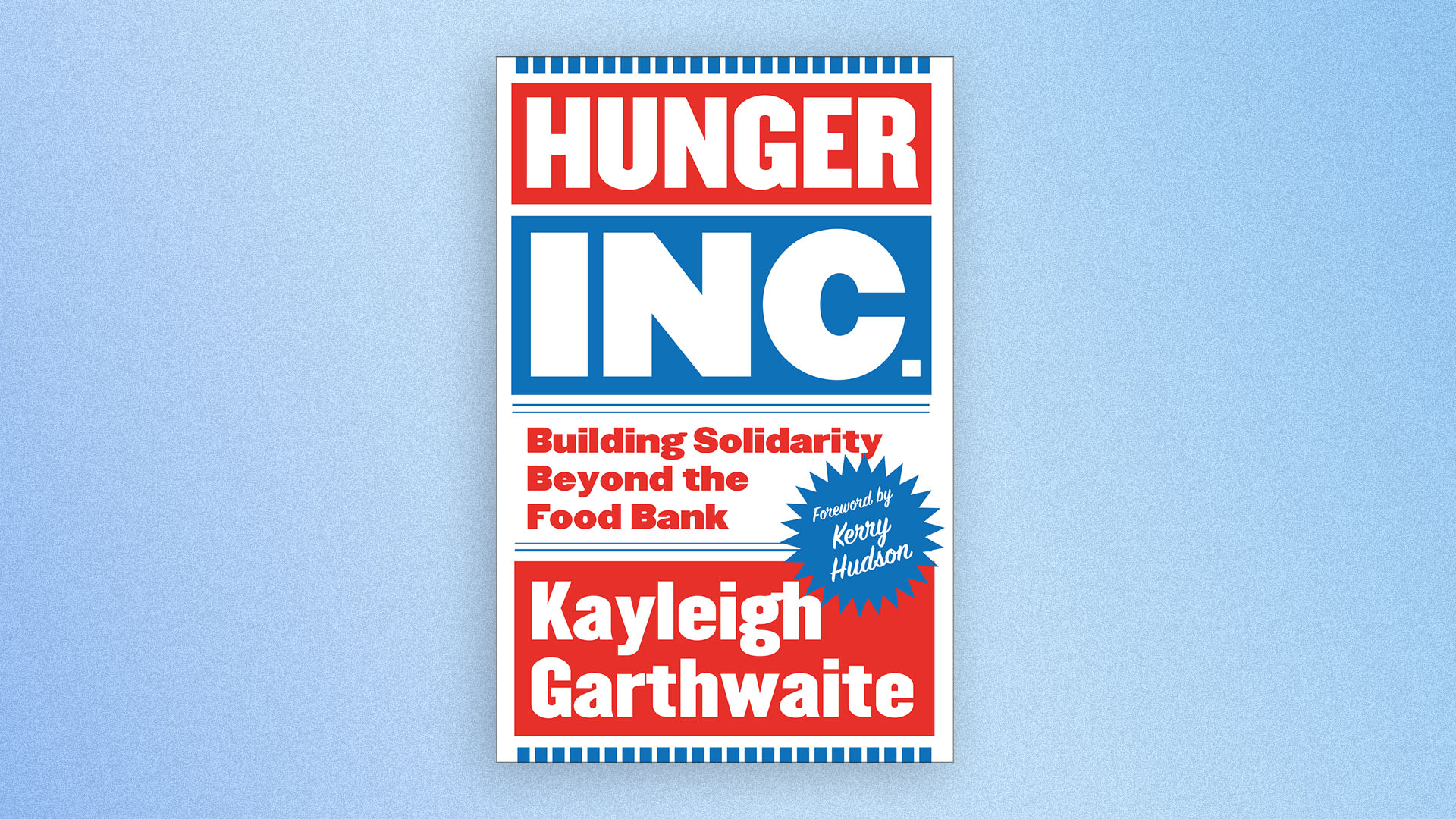 Hunger Inc. book cover.