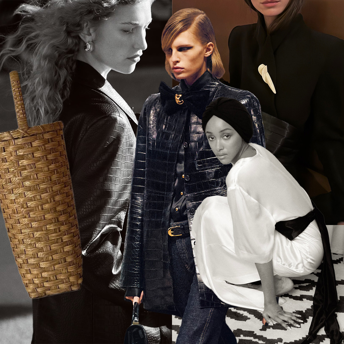 Photo collage of different early fall 2026 luxury it buys.