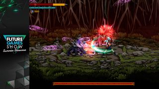 Barbarian Saga: The Beastmaster duel screenshot with Future Games Show Summer Showcase 2026 logo
