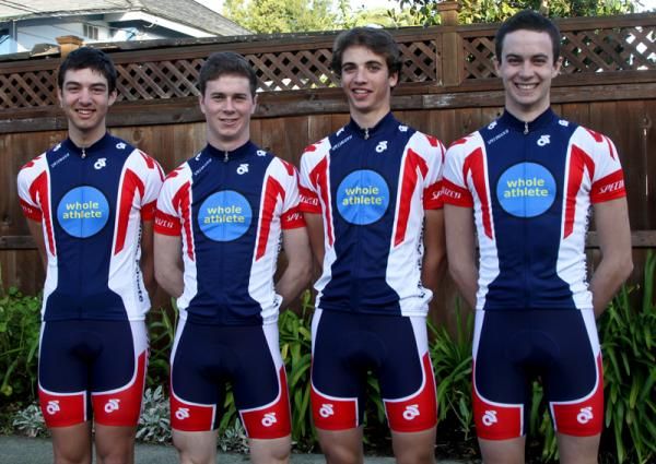 Under 23 athletes on the Whole Athlete-Specialized team