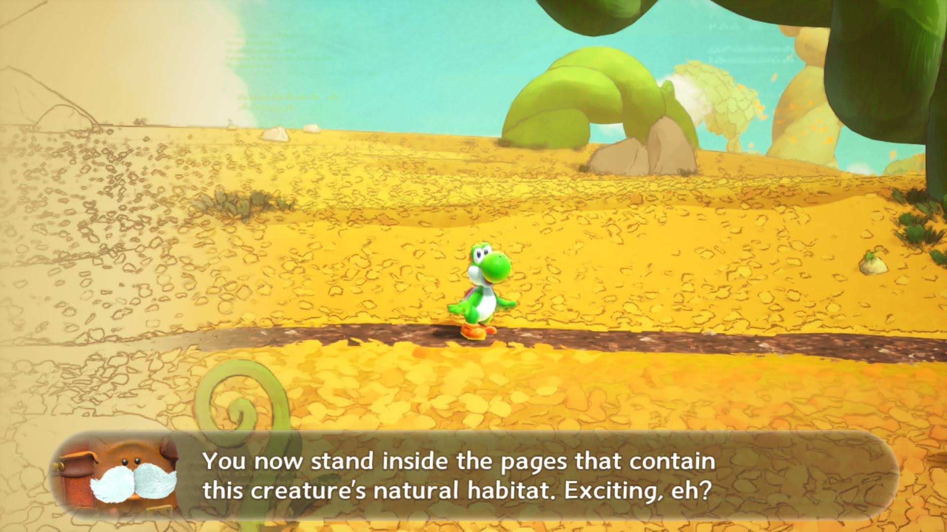 اسکرین شات Yoshi and the Mysterious Book