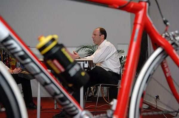 Sales and marketing director Fangio Reybrouck takes us through the technical features of the Museeuw frames.