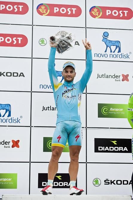 Andrea Guardini (Astana) takes his second stage win at the Tour of Denmark