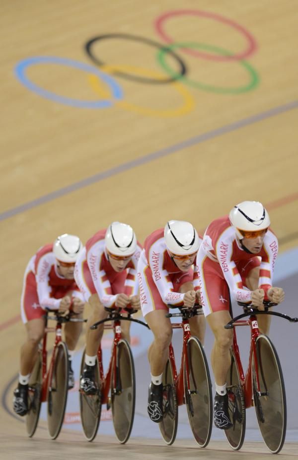 The Danes will meet Great Britain in the next round of the team pursuit
