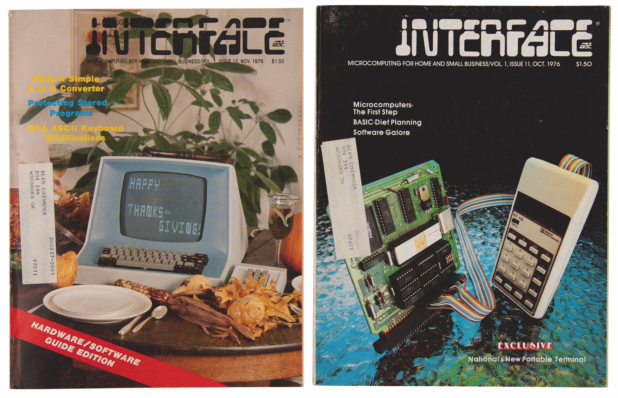 Interface magazine, mid 70s