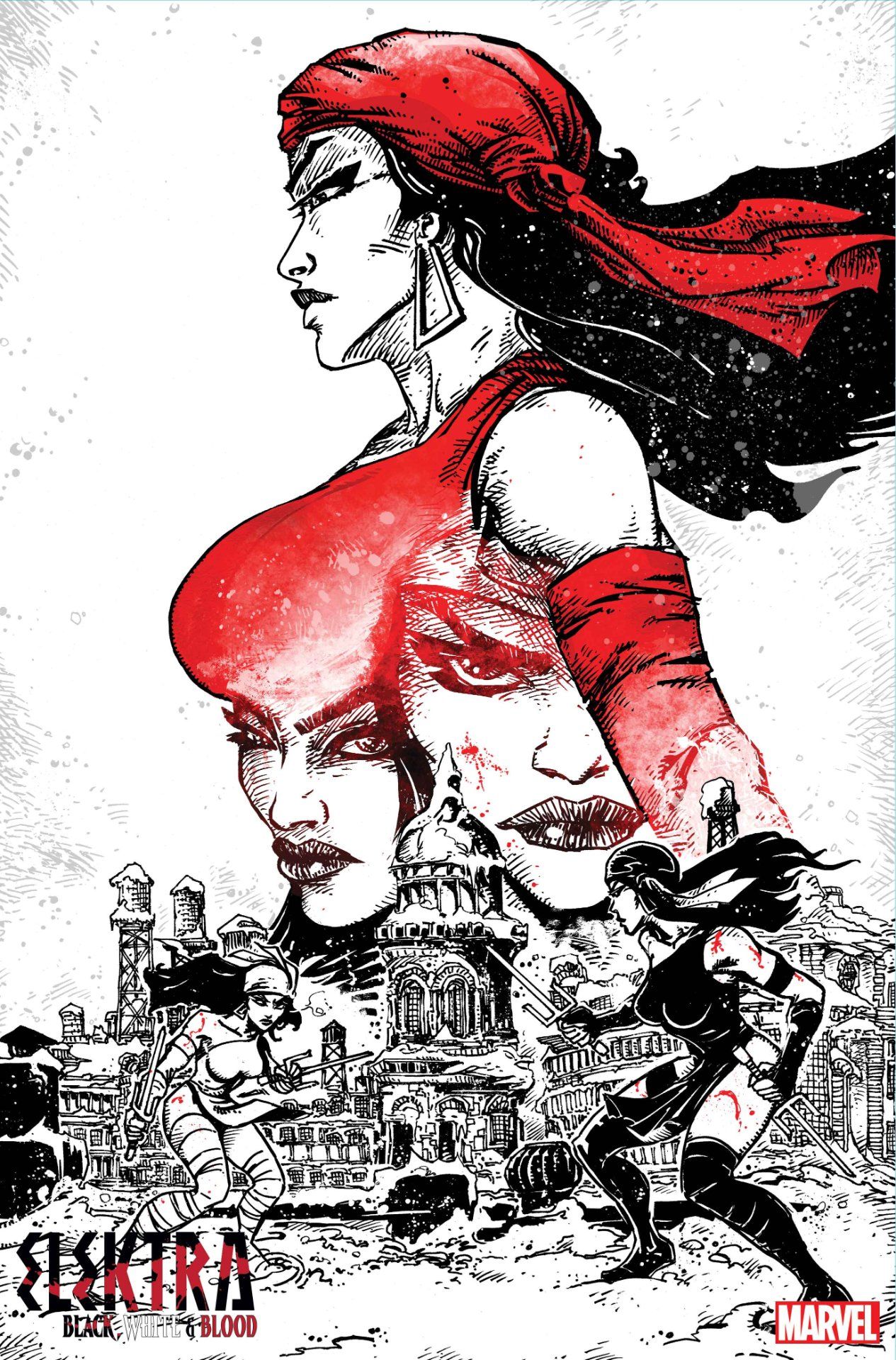 Elektra: Black, White &amp; Blood #4