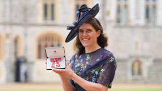 Jasmin Paris with her MBE award