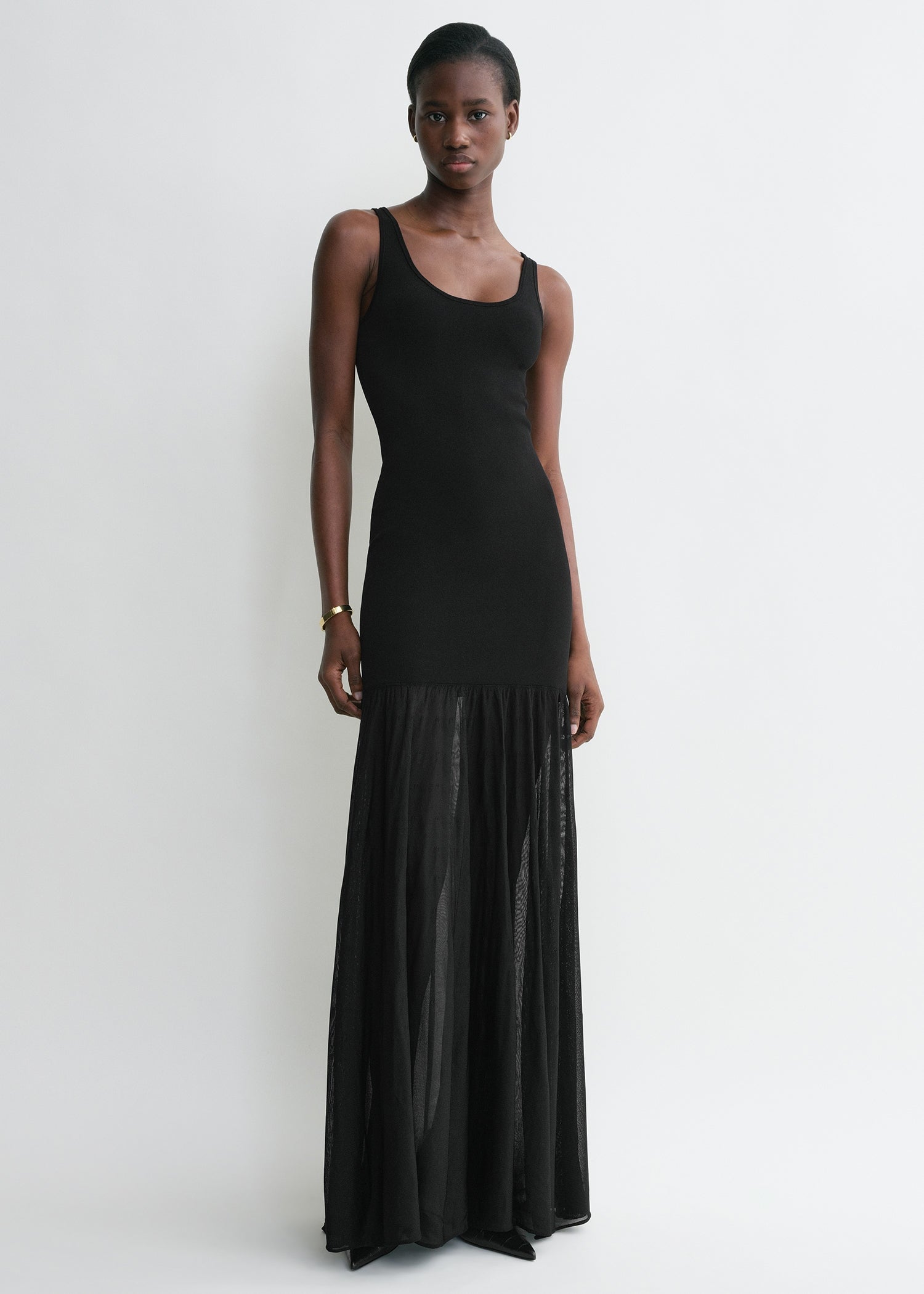 Evening Tank Dress Black