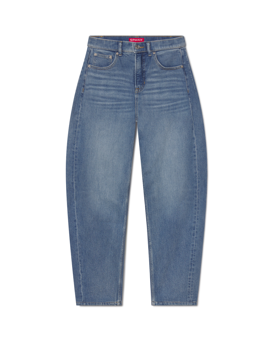 Spanx, Barrel Leg Jeans in Elysian