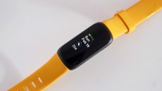 Fitbit Inspire 3 being tested by Live Science contributor Andrew Williams