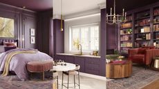 Glidden color of the year 'purple basil' 2025