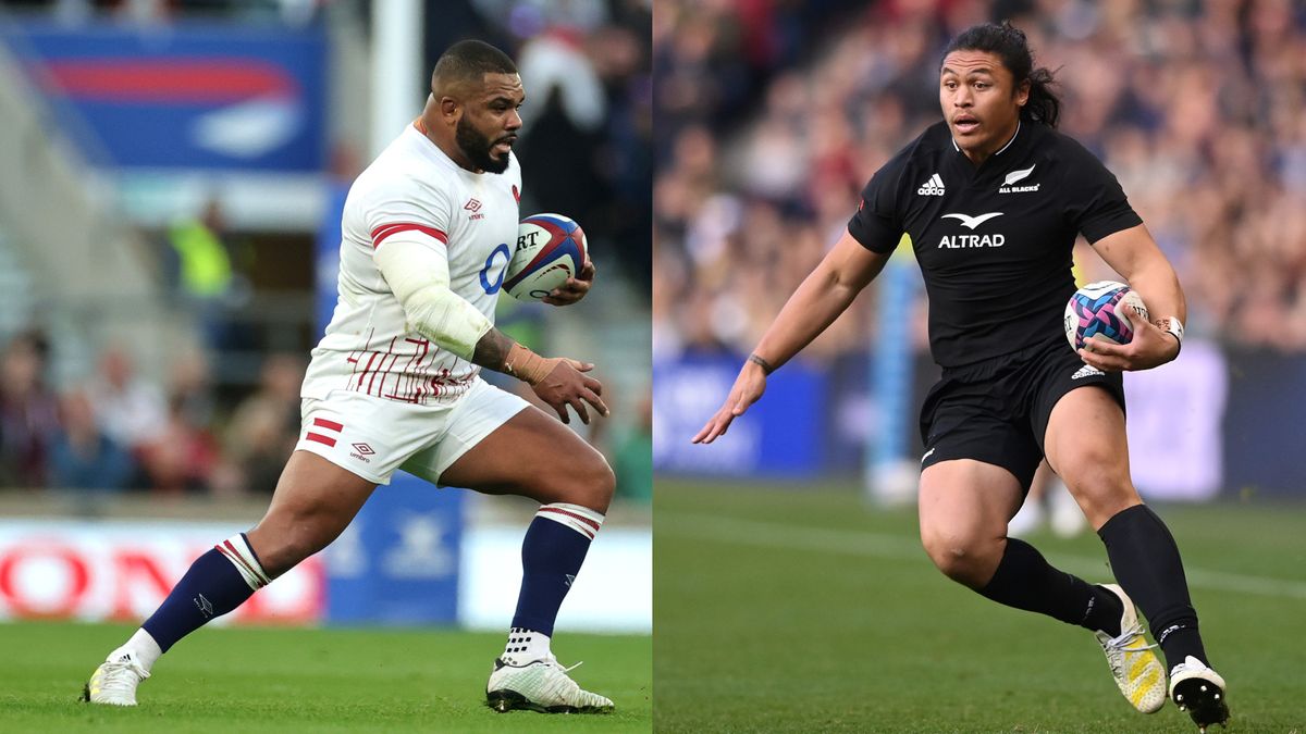 Kyle Sinckler and Caleb Clarke for England vs New Zealand