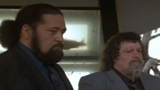 Captain Lou Albano on Miami Vice, playing a heavy
