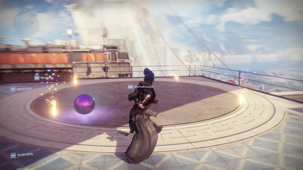 How to get the huge Traveller ball in the Tower in Destiny 2 GamesRadar+