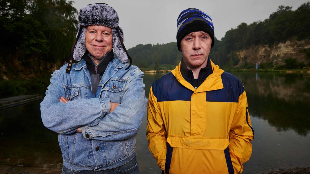 Darren (Steve Pemberton) and Lawrence (Reece Shearsmith) for Inside No. 9.