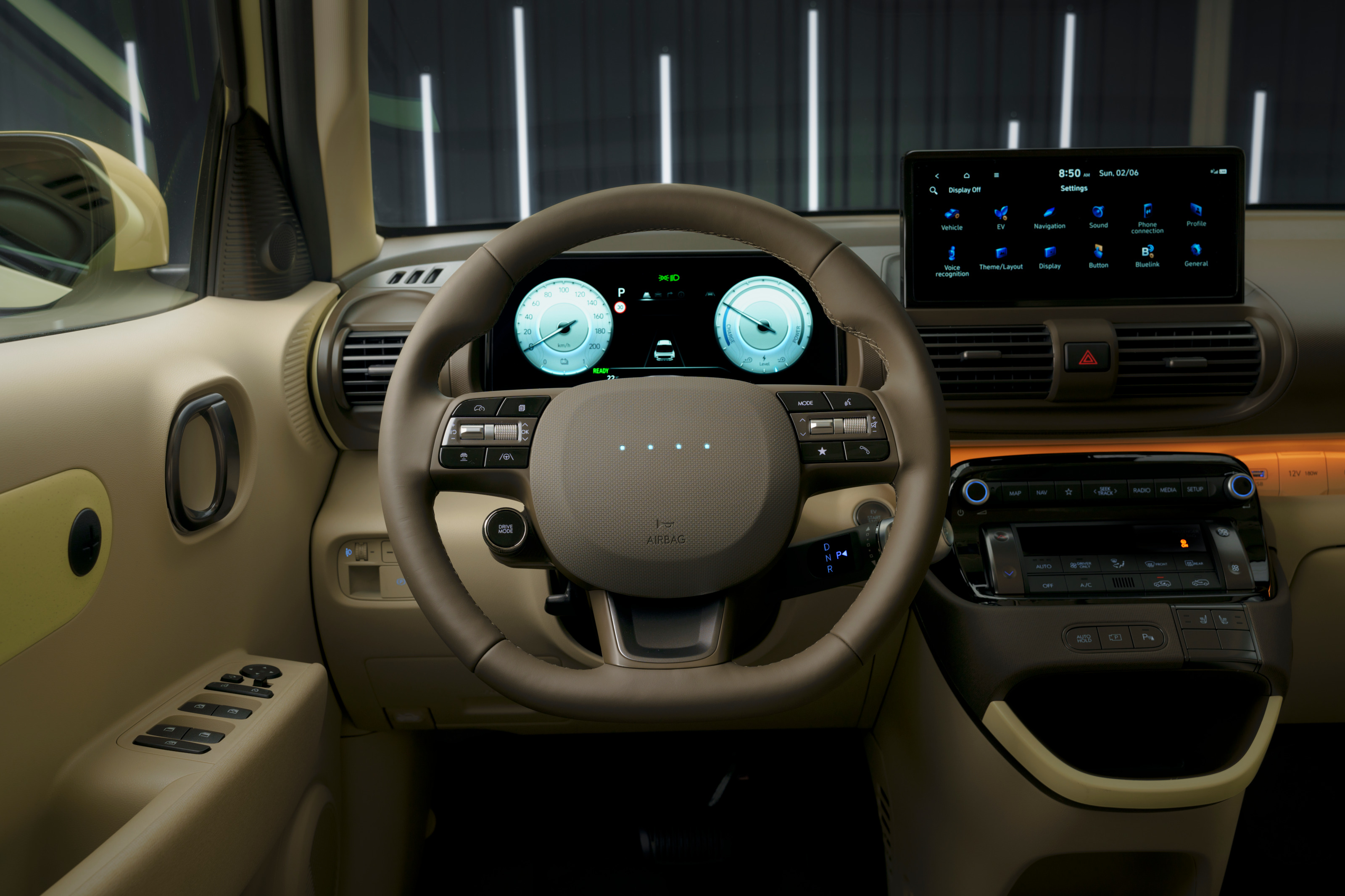 Hyundai Inster dashboard