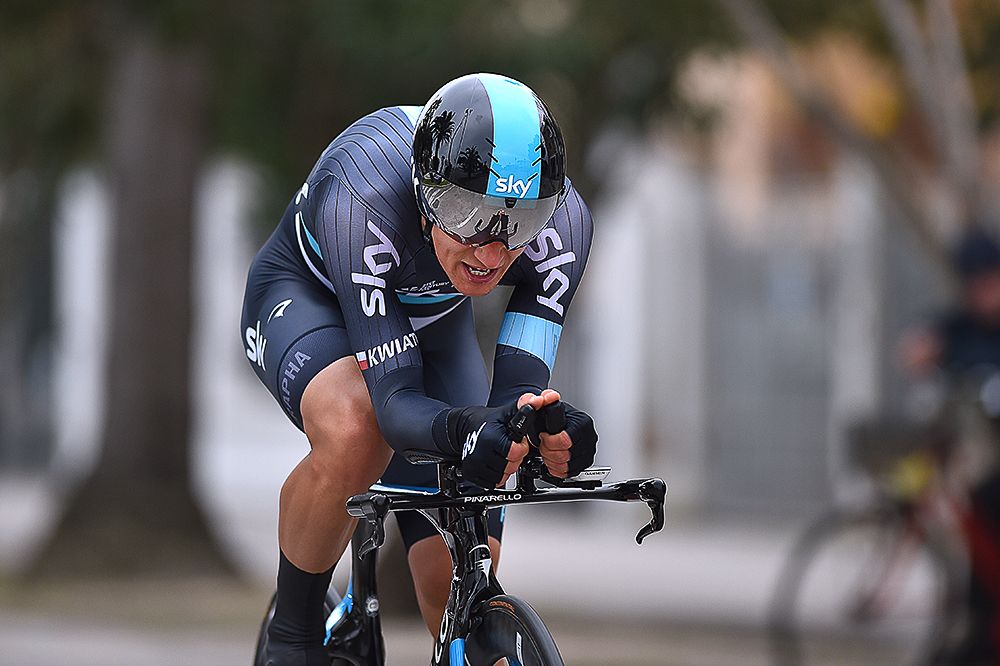 Michal Kwiatkowski (Team Sky) riding to 34th