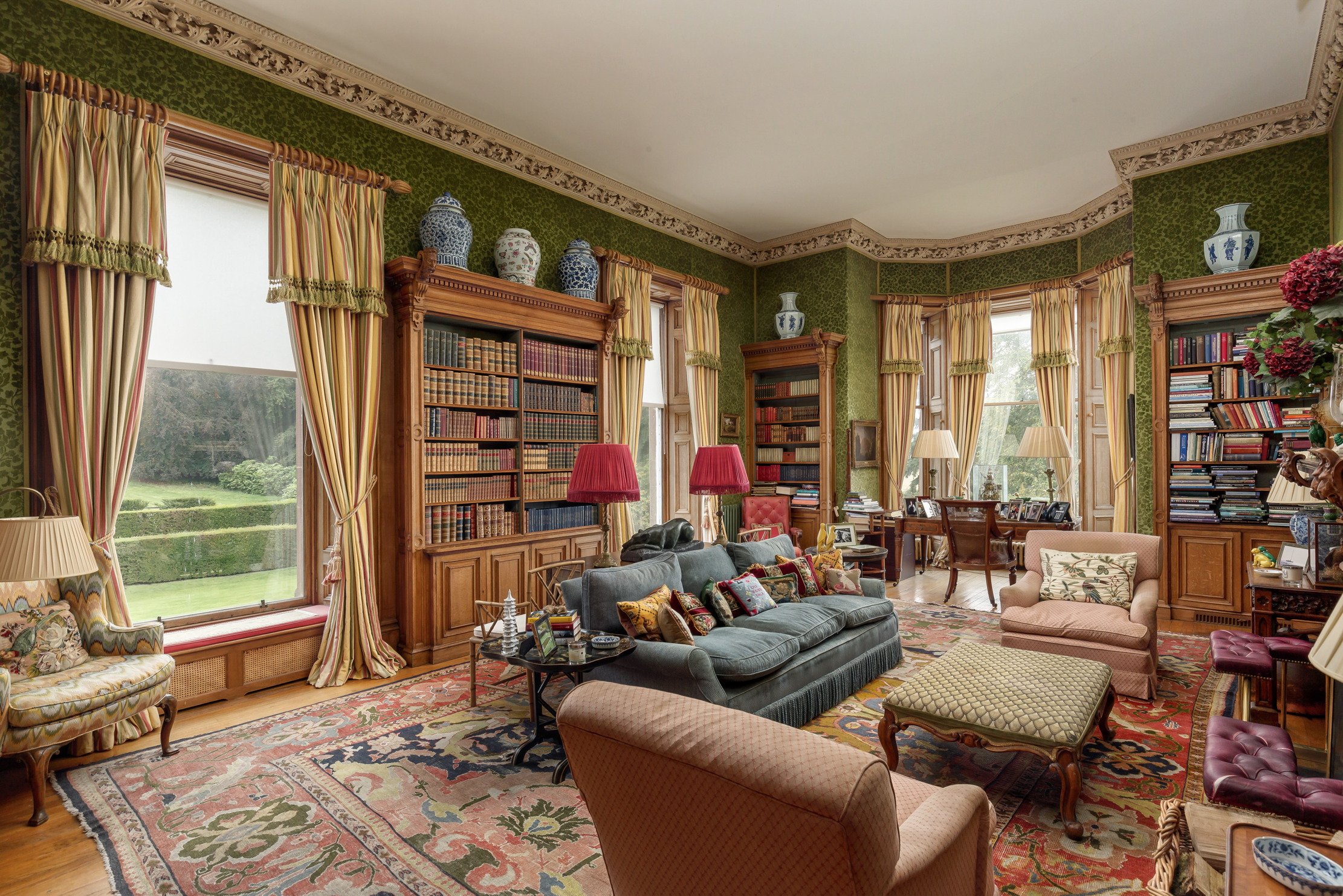 The glorious portmore estate in Scotland