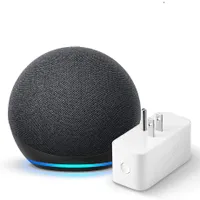 Amazon Echo Dot 4th generation with free Amazon smart plug:$74.98$59.99 at Amazon