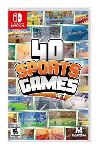 40 Sports Games in 1 Nintendo Switch