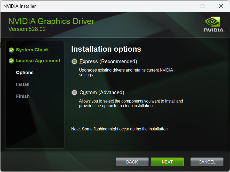 How to update Nvidia drivers