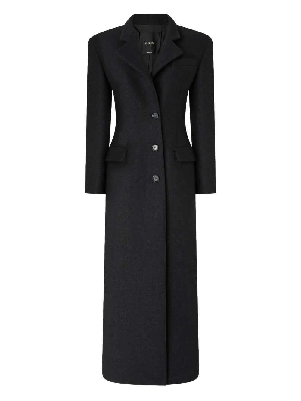 Pinko Structured Wool Coat | 38