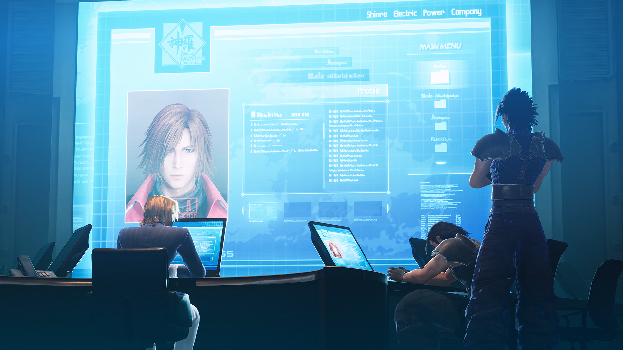Shinra in Crisis Core Final Fantasy 7 Reunion