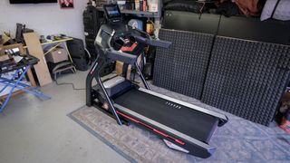 BowFlex Treadmill 10 ready to use in a person's home