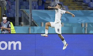 Lorenzo Insigne wrapped up Italy's 3-0 win over Turkey in their opening match